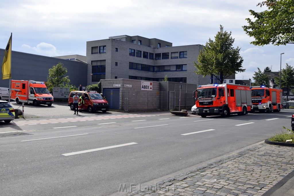 Fassadenfeuer Baustelle Koeln Kalk Dillenburgerstr P04.JPG - Miklos Laubert